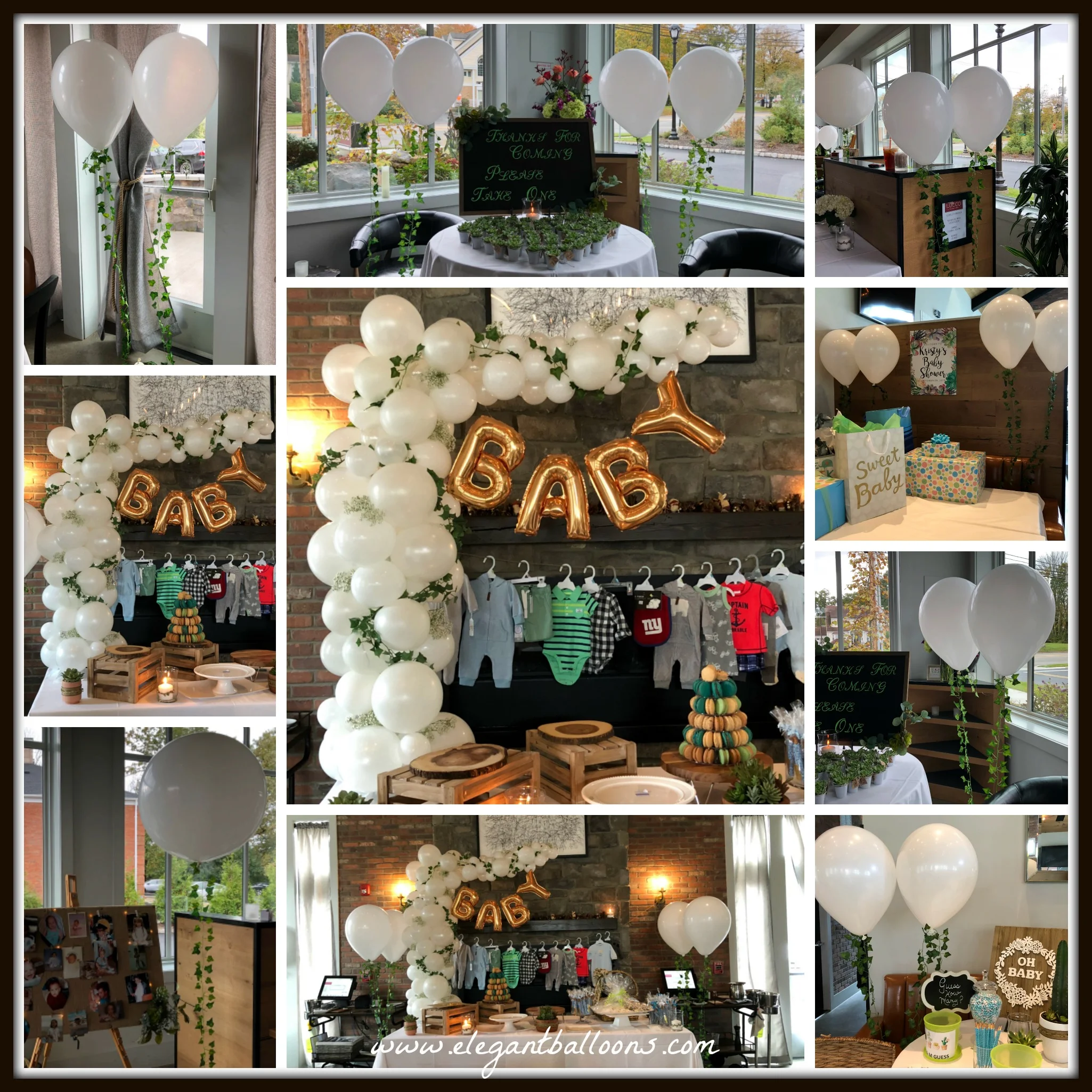 Baby Showers Baby Naming — Elegant Balloons