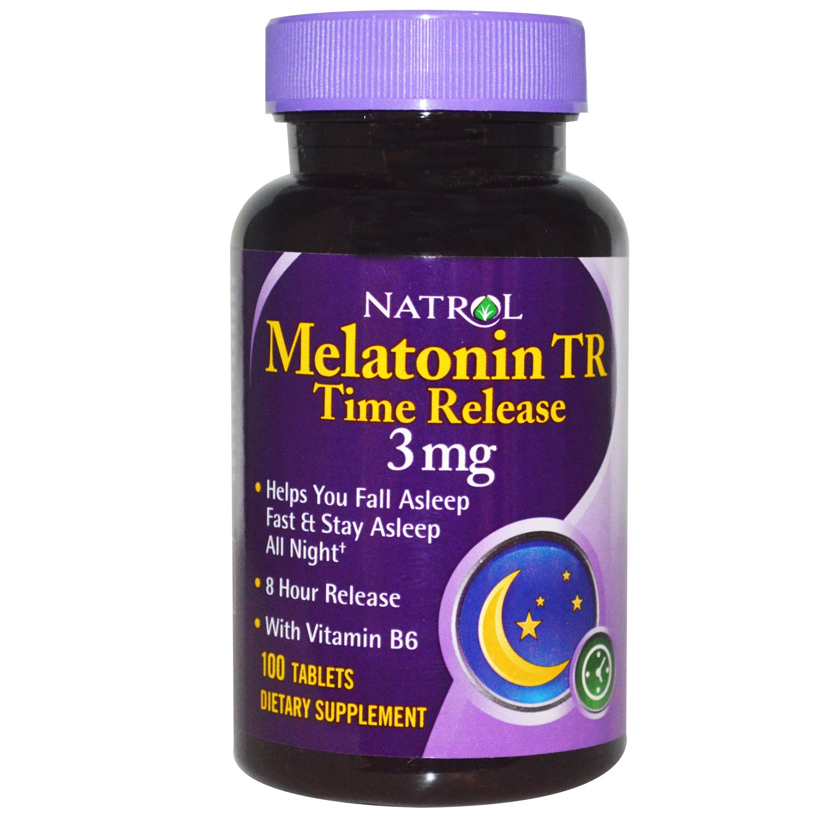 Natrol Time Release Melatonin- 3mg , $14.99 from Vitamin Shoppe