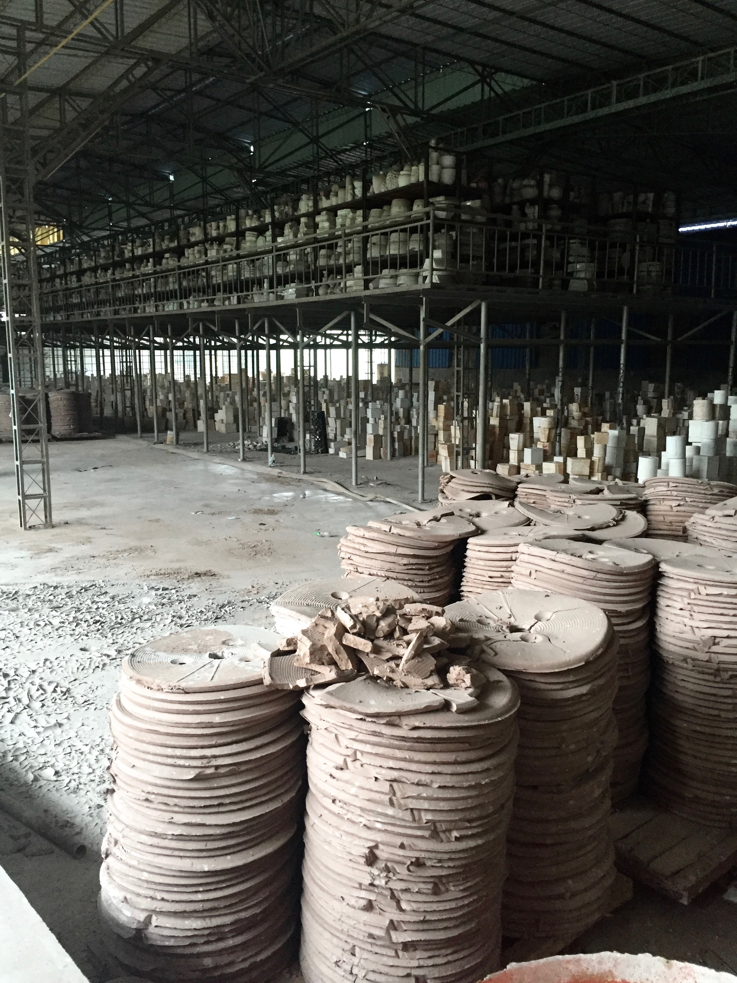 Look at all of those molds! Wow!