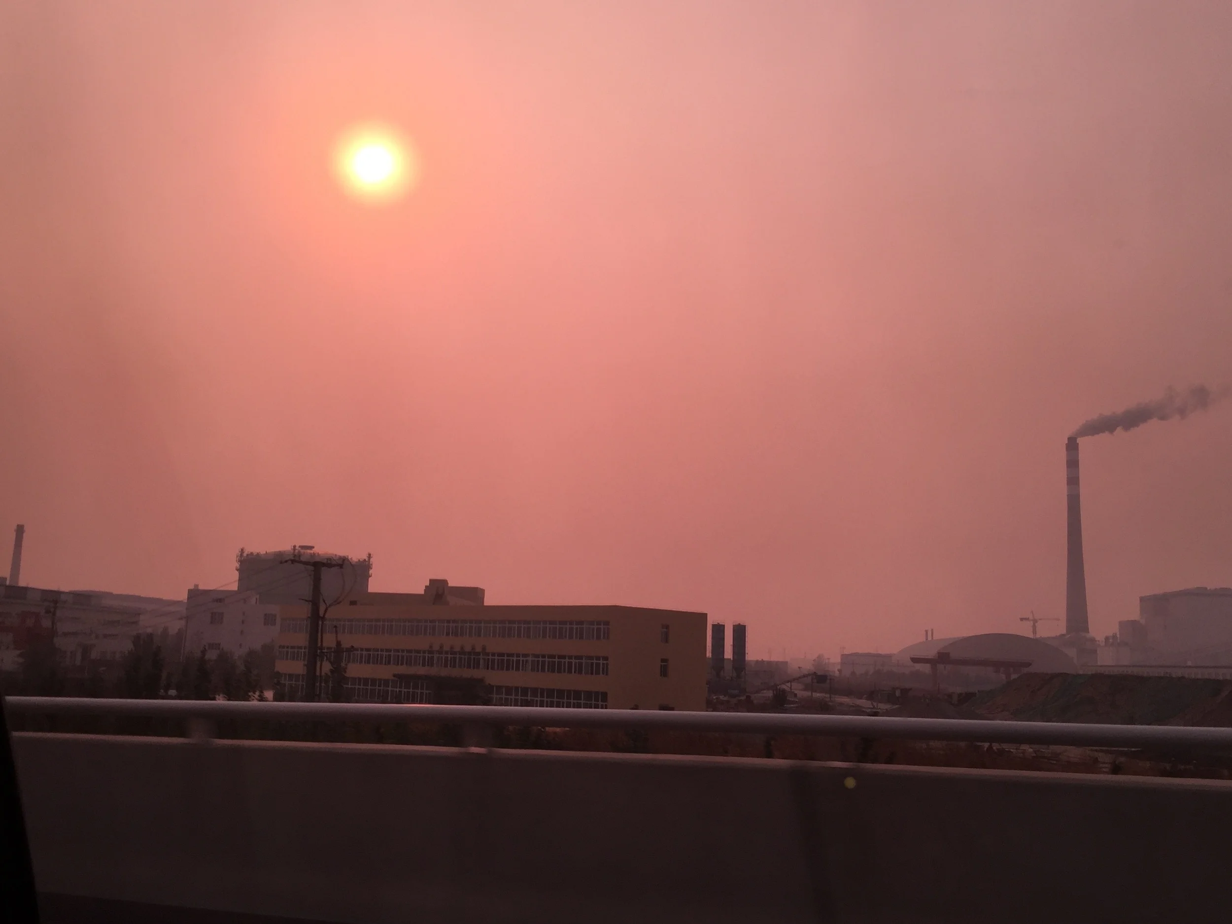 The sky at 2:00 pm. 