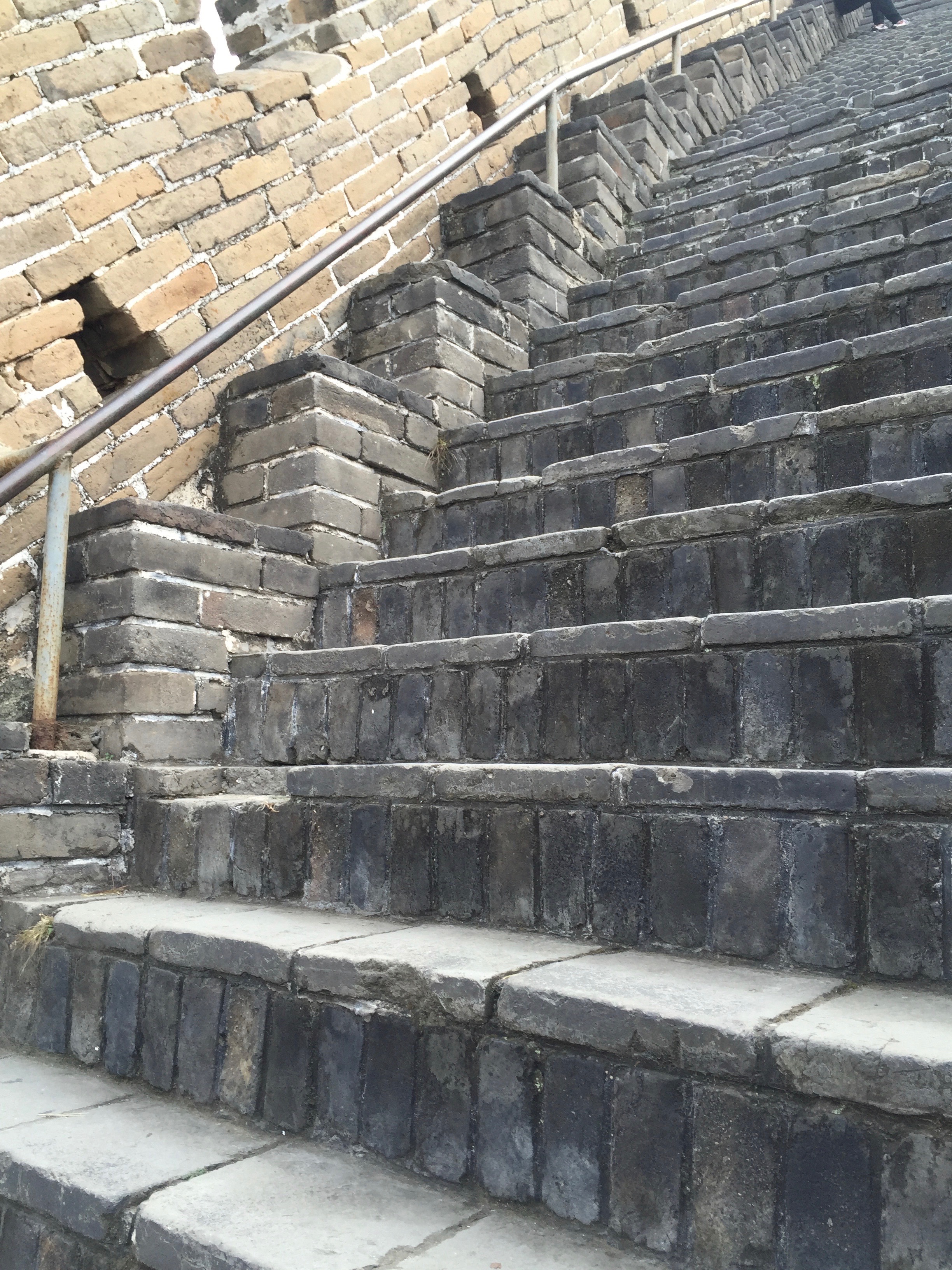 Steep steps!