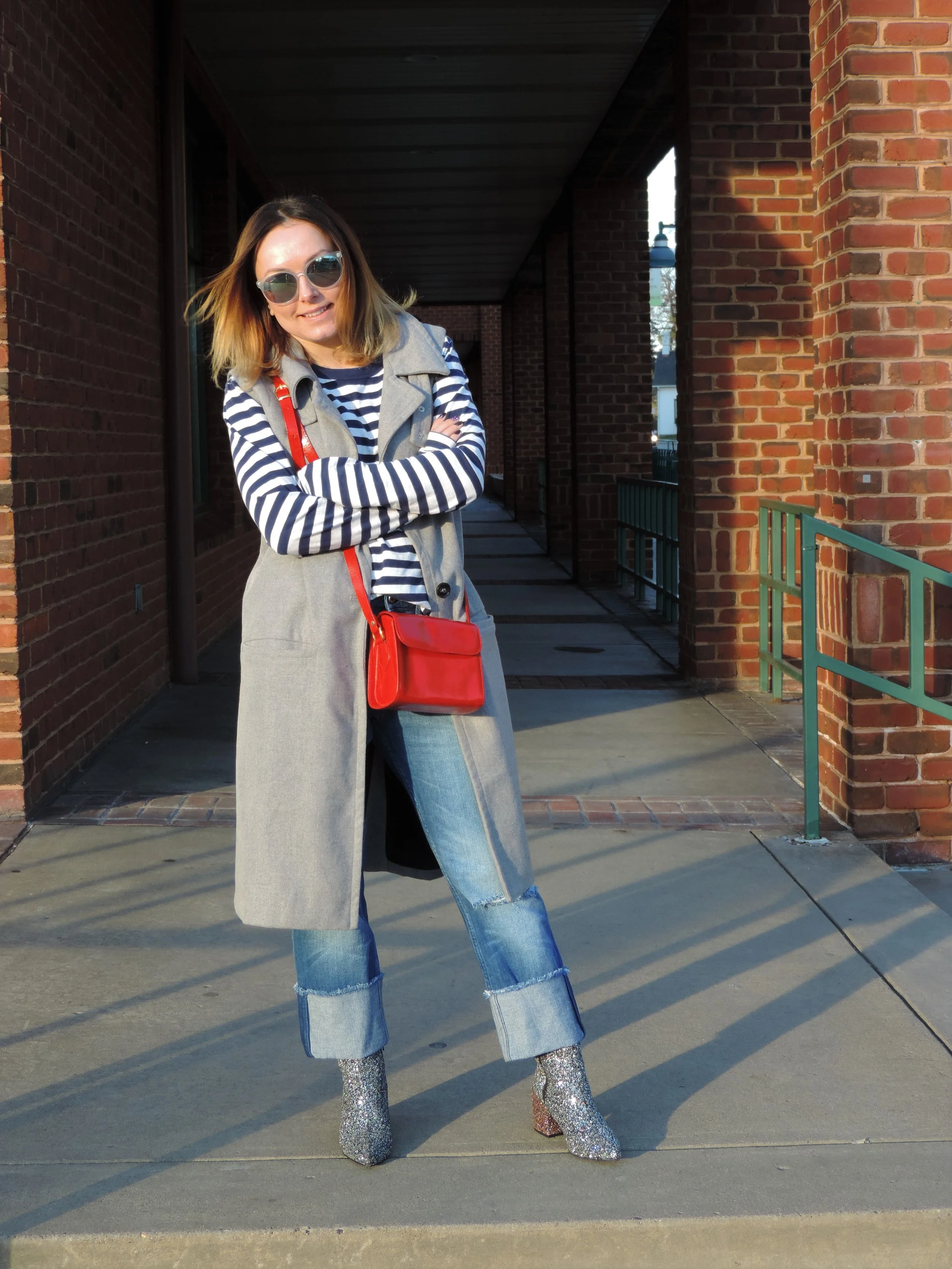 sparkle boots outfit ideas