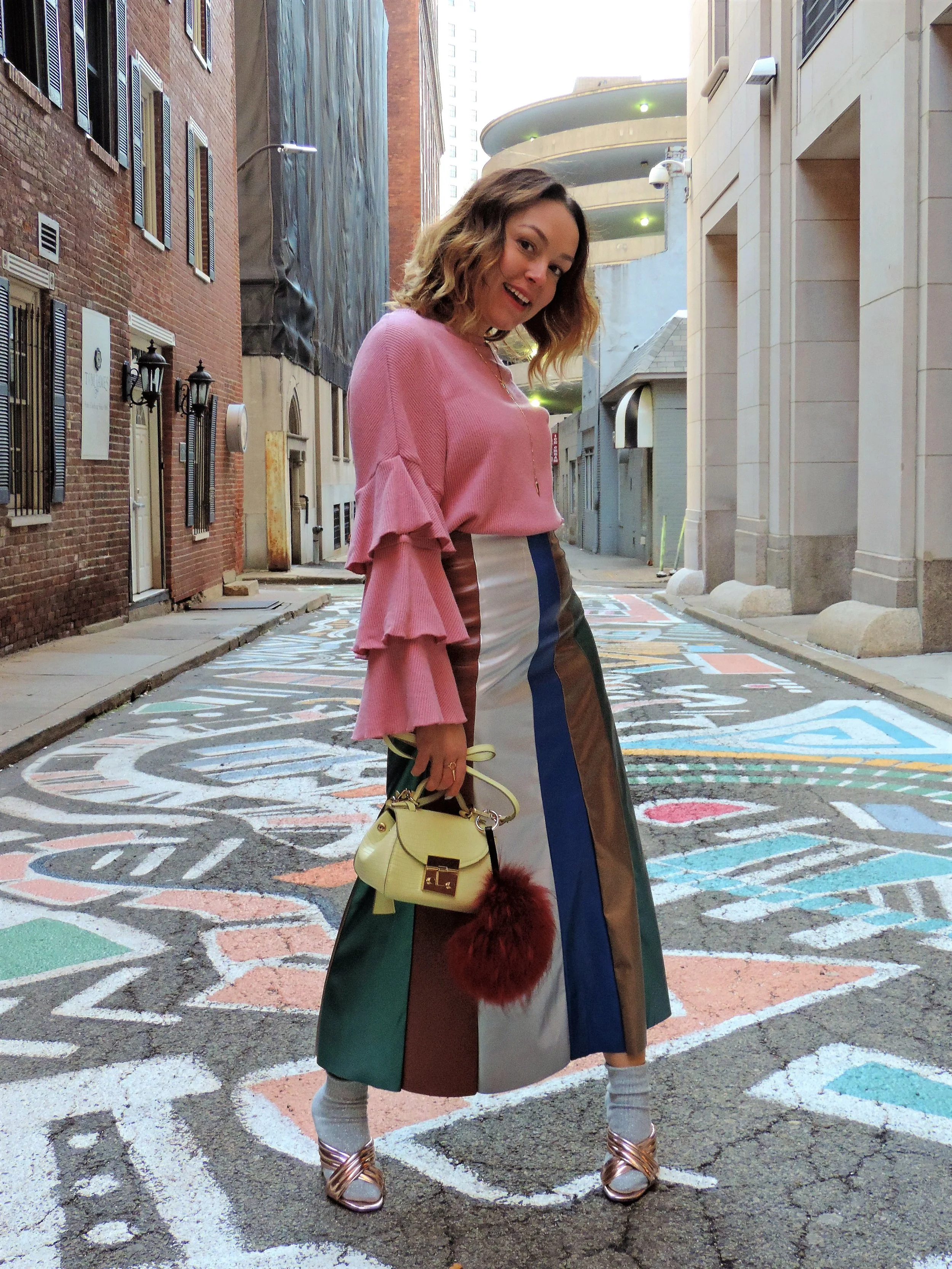 colorful street in pittsburgh