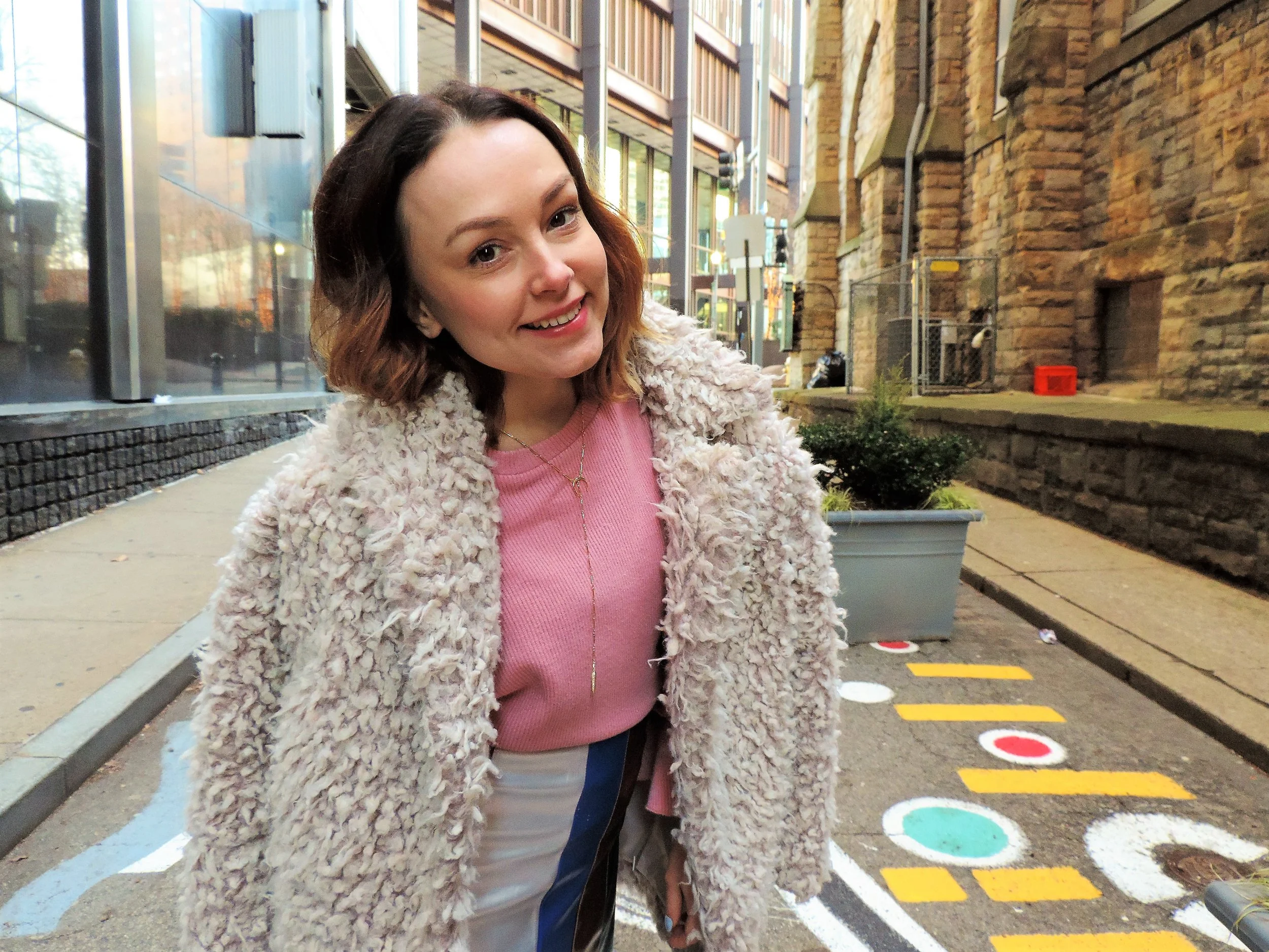 Pittsburgh fashion blogger Anna Maleeva