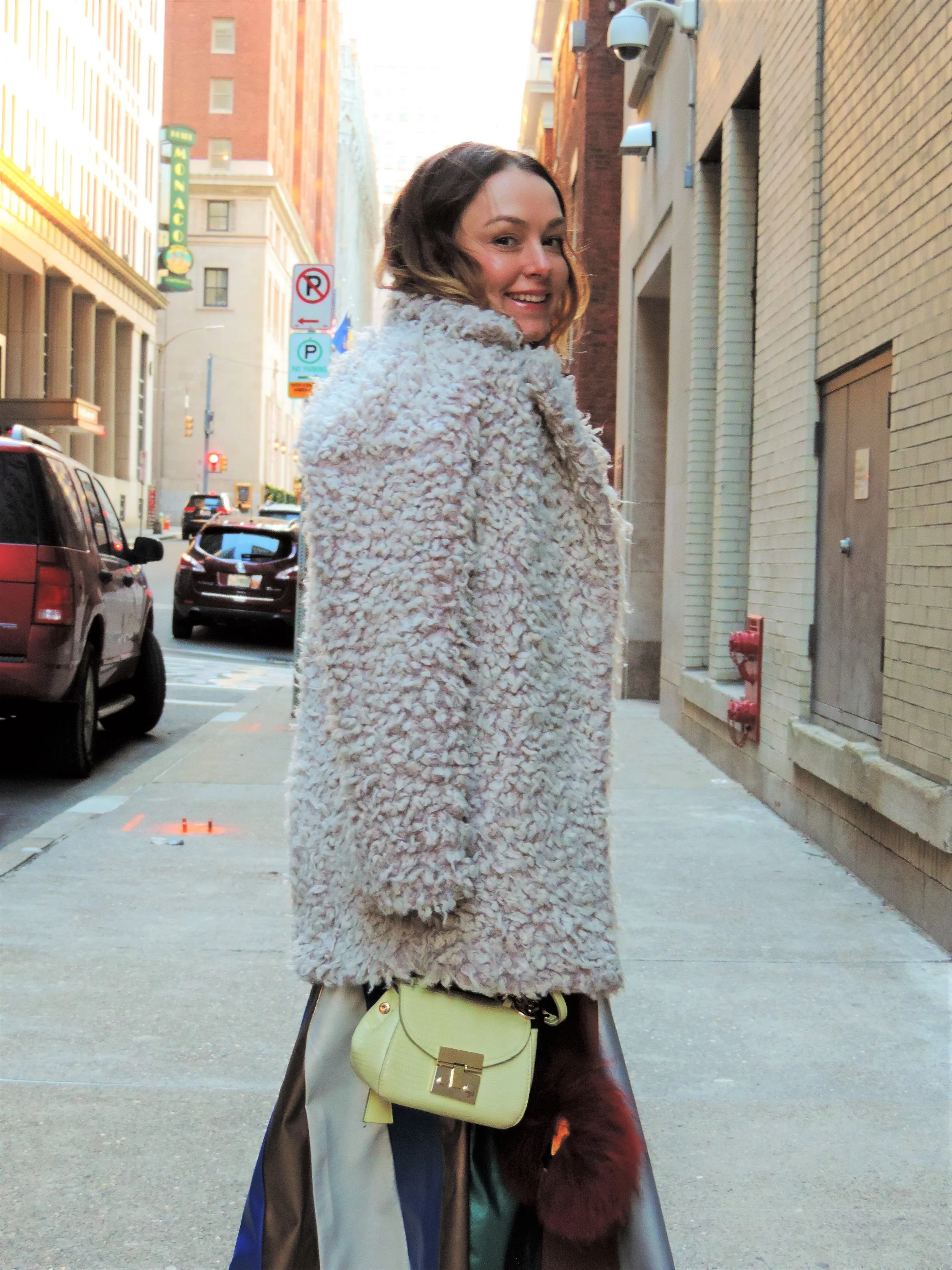 fur coat outfit ideas