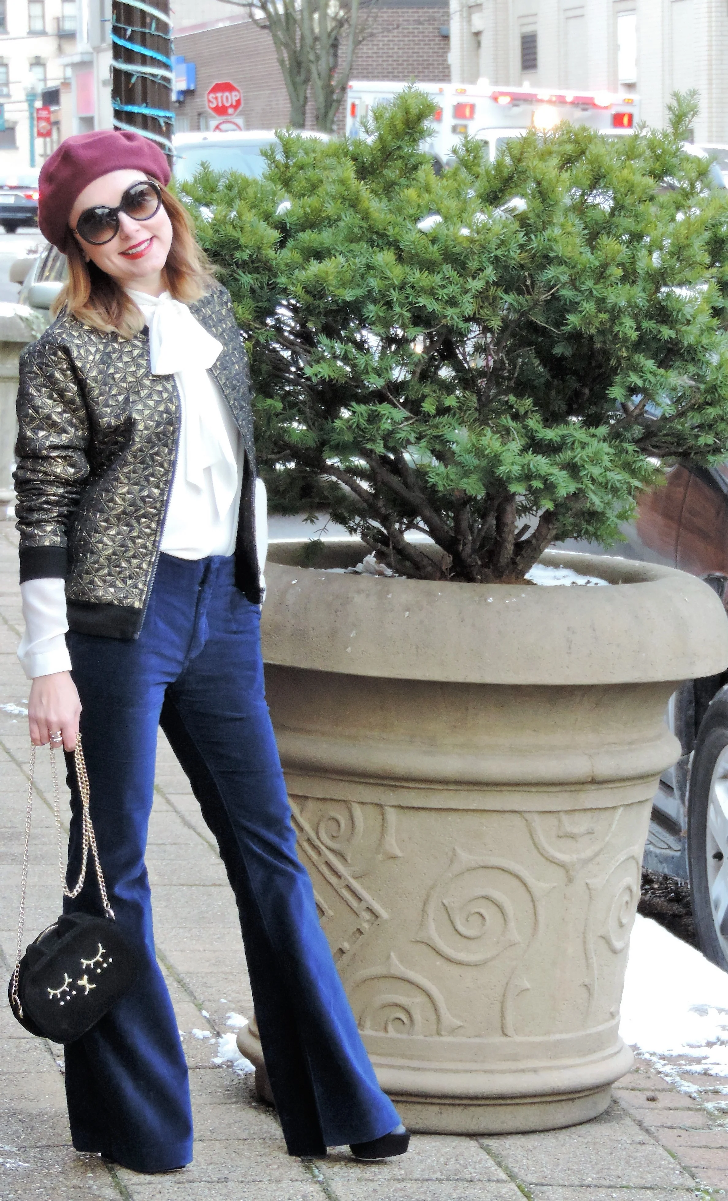how to wear wide-legged pants