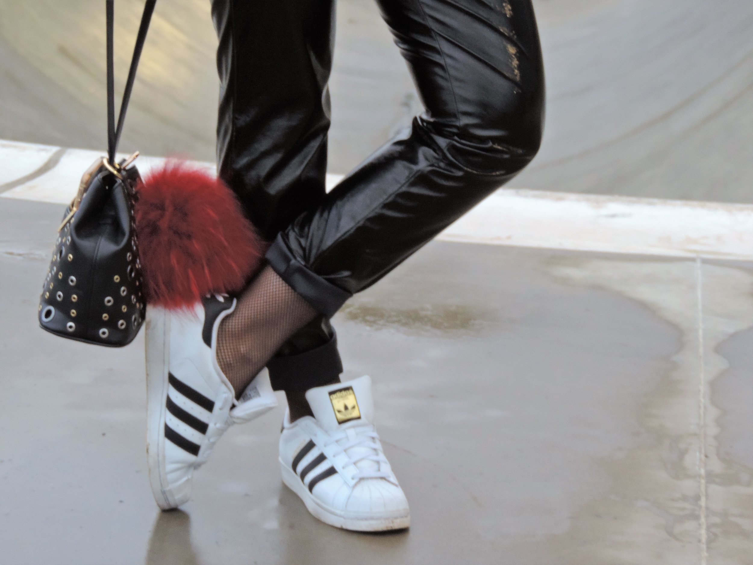 These pants even make stains fashionable!