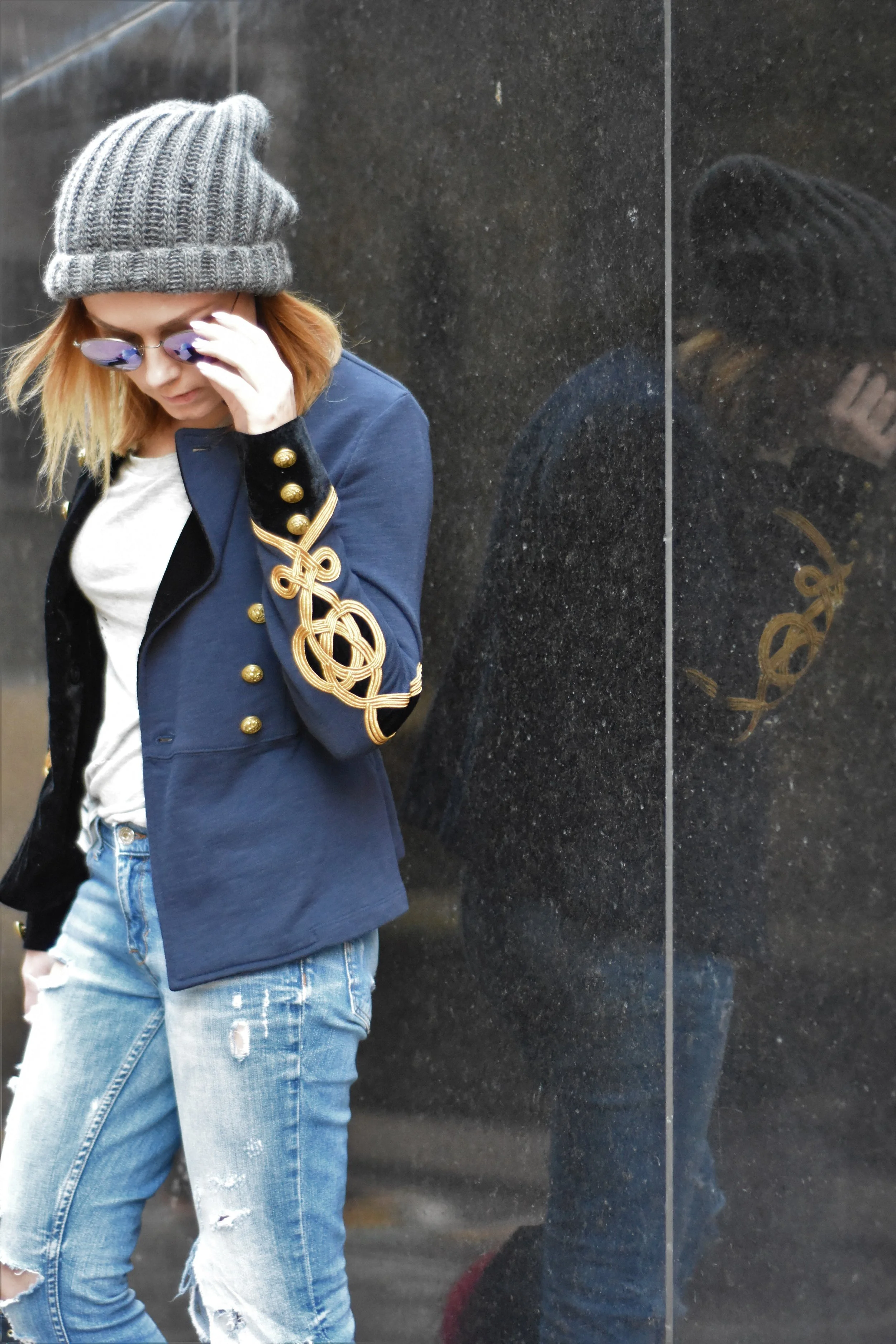model off duty outfit