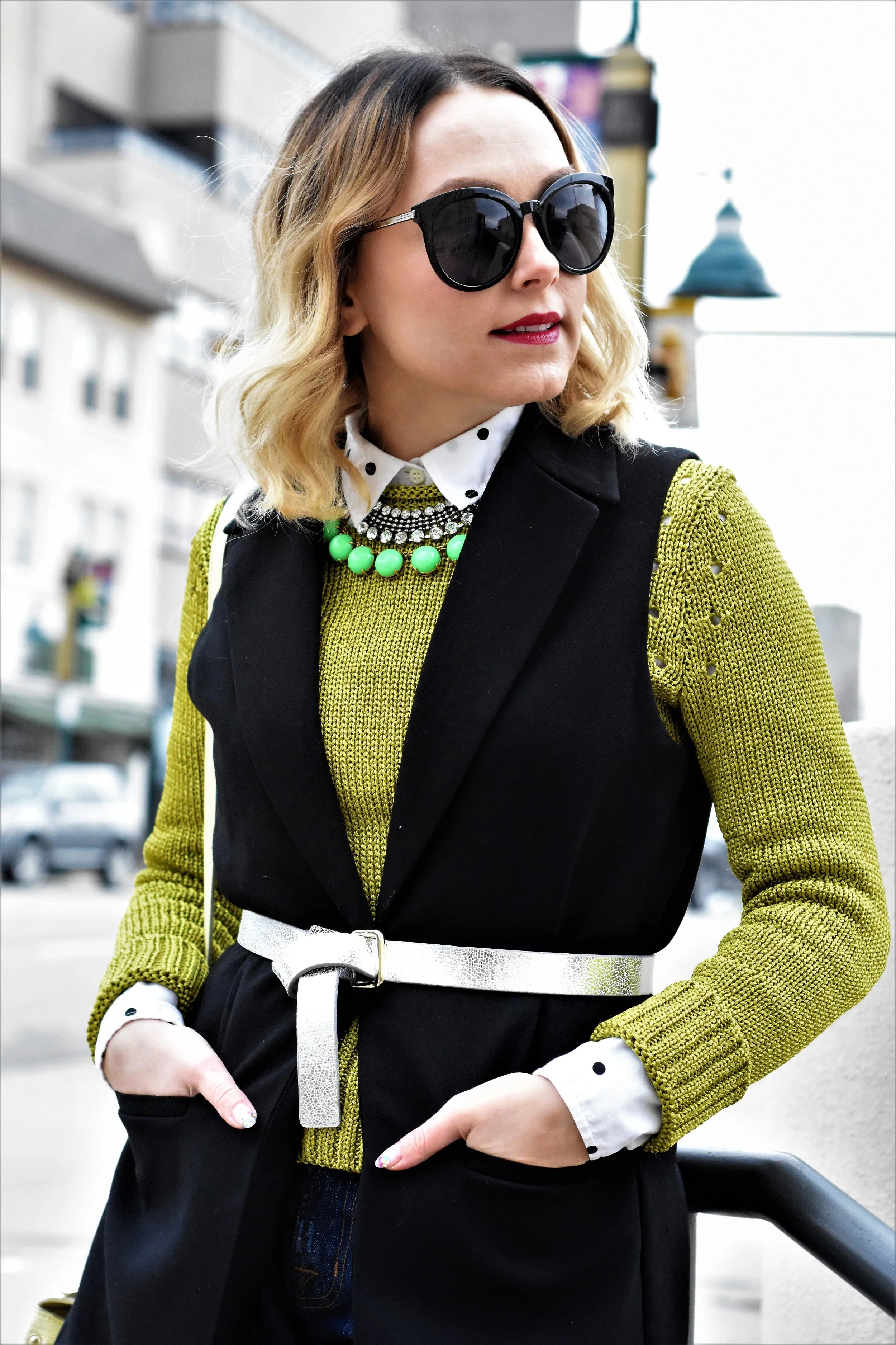 Pittsburgh fashion blogger Anna Maleeva