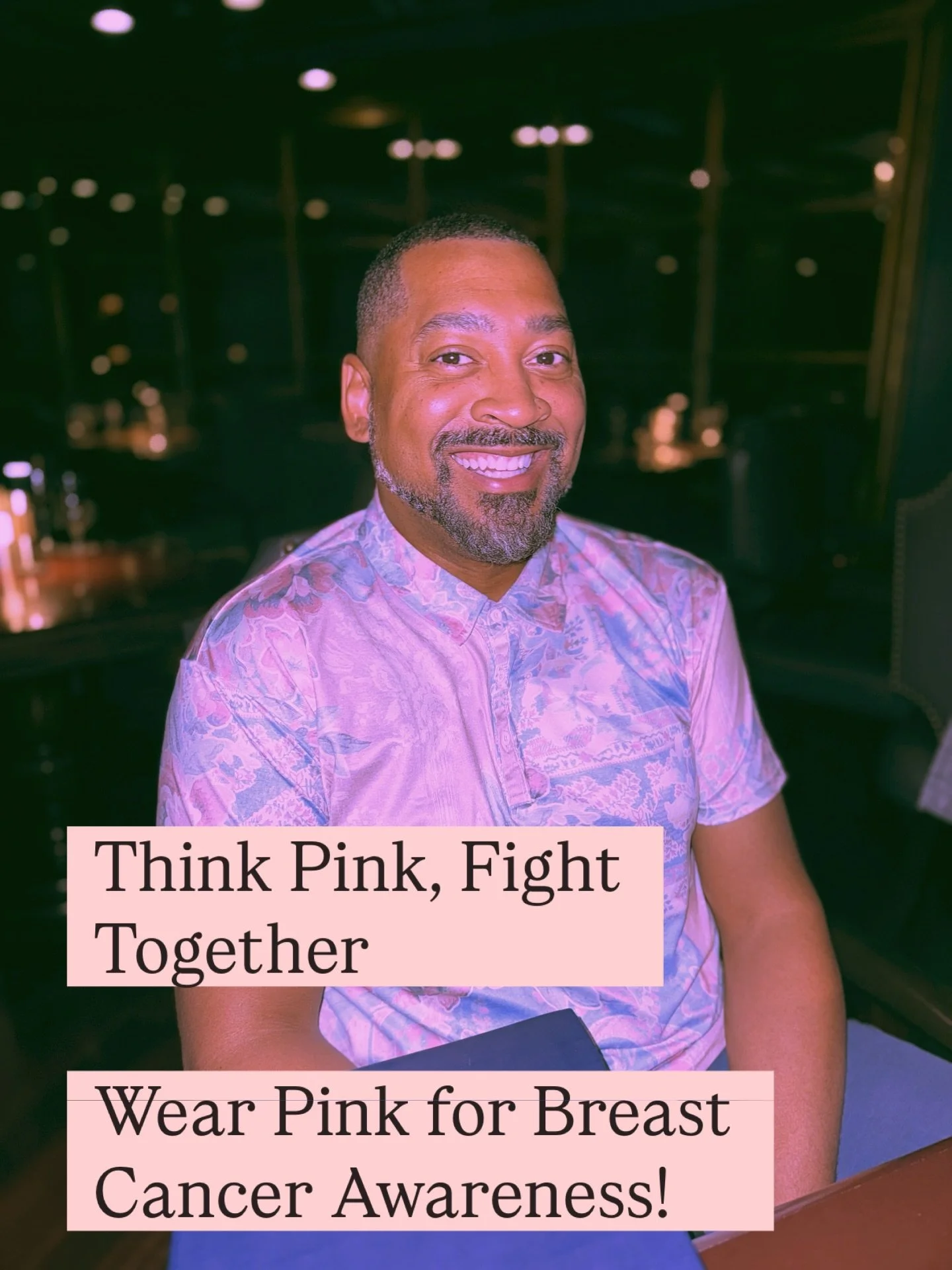 Think Pink, Fight Together 

Wear Pink for Breast Cancer Awareness!