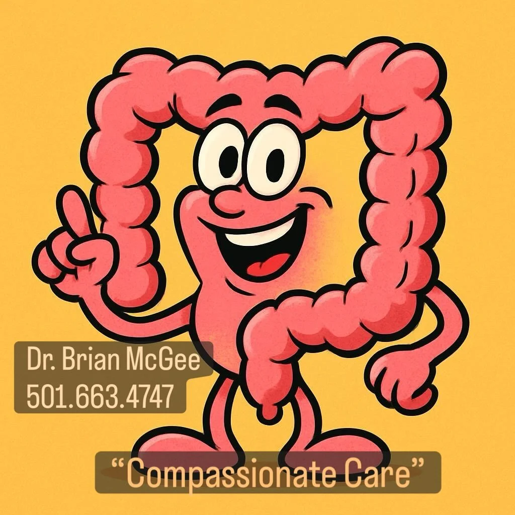 So, don&rsquo;t leave your colon hanging! Call Dr. Brian McGee today, because a healthy gut is a happy gut! And if your colon could smile, it would be grinning from ear to ear right now! 😁