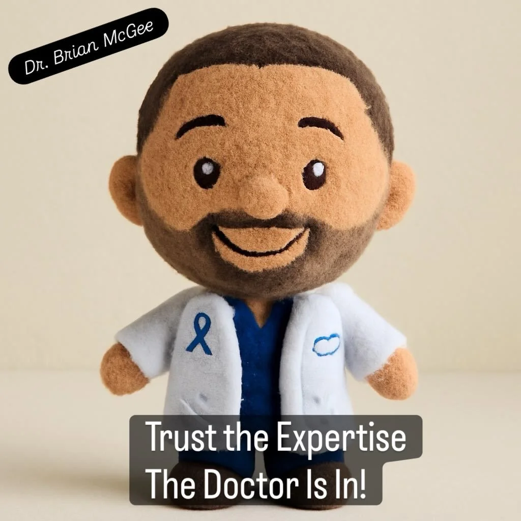 Trust the Expertise
The Doctor Is In!

👨🏾&zwj;⚕️ Dr. Brian McGee | Gastroenterologist 
🏥 Medical Director @digestivecarewlr 
☎️ Call 501.663.4747
📍 14918 Cantrell Rd, Little Rock, AR 72223
💻 www.drbrianmcgee.com