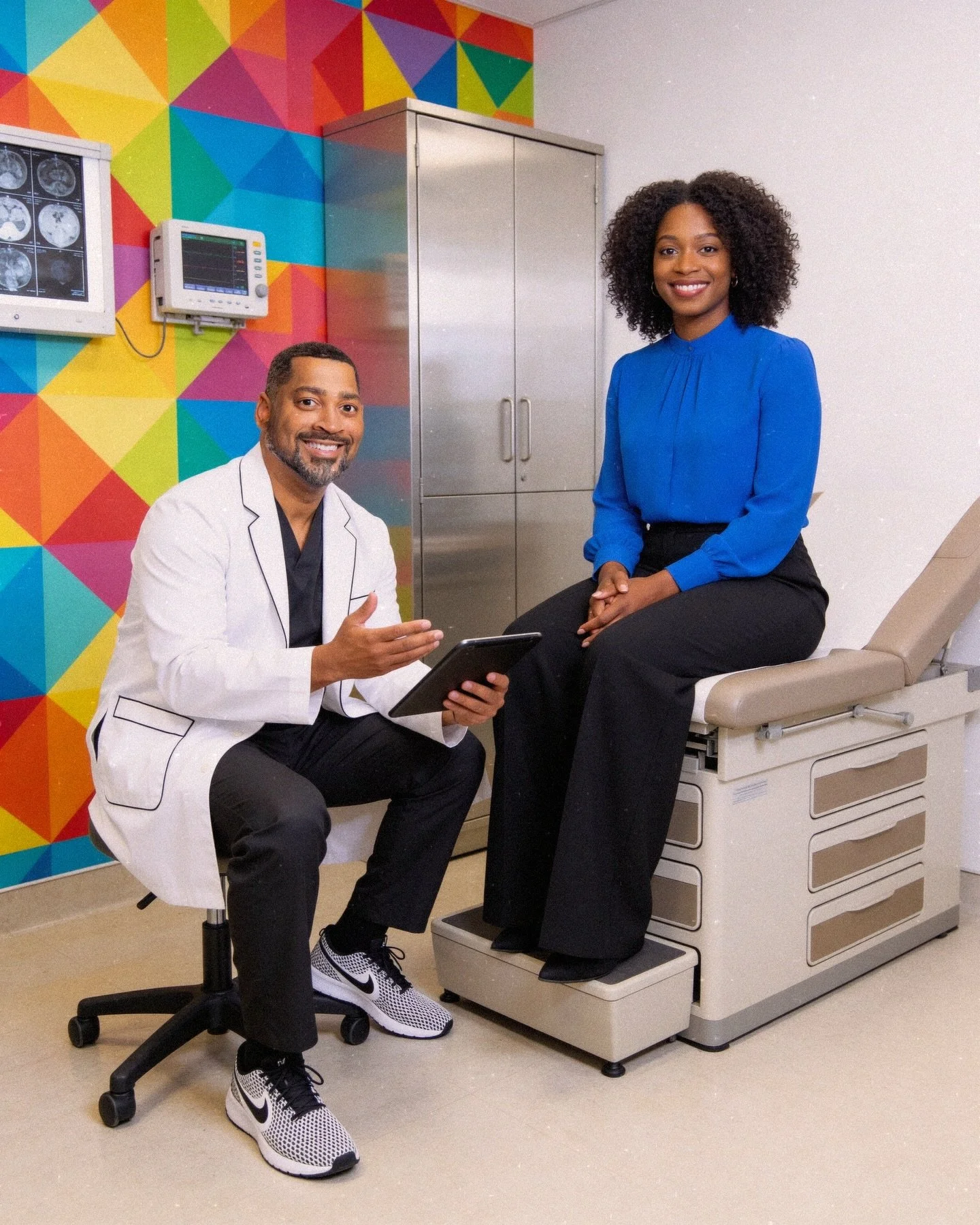 🩺💙 Ladies &mdash; you do the tough love. 

You remind him about appointments, drive him to the clinic, and stay with him through prep and recovery. When it comes to colonoscopies, your nudges save lives: screening finds problems early, often before