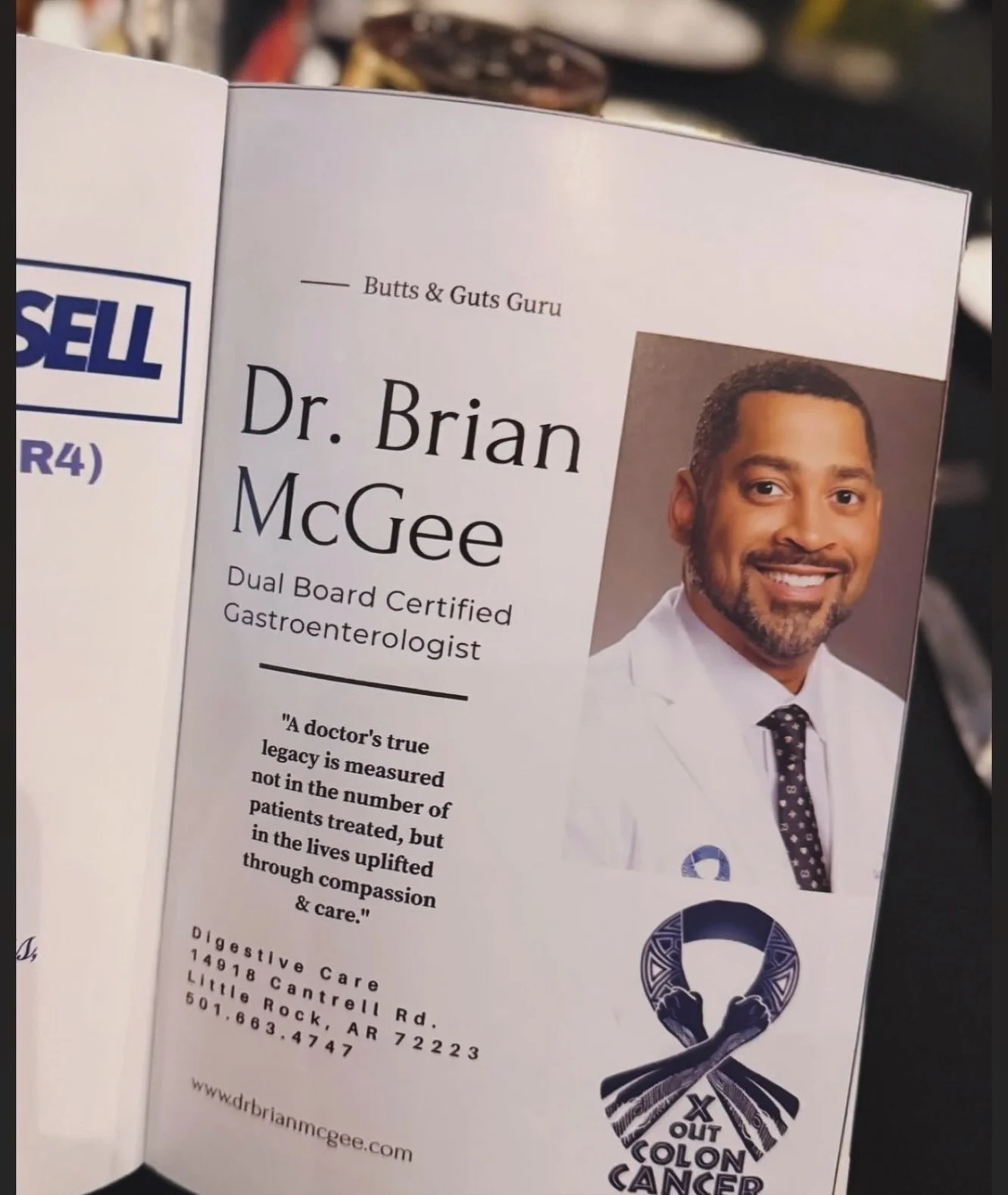 Butts &amp; Guts Guru! @brianlmcgeemd