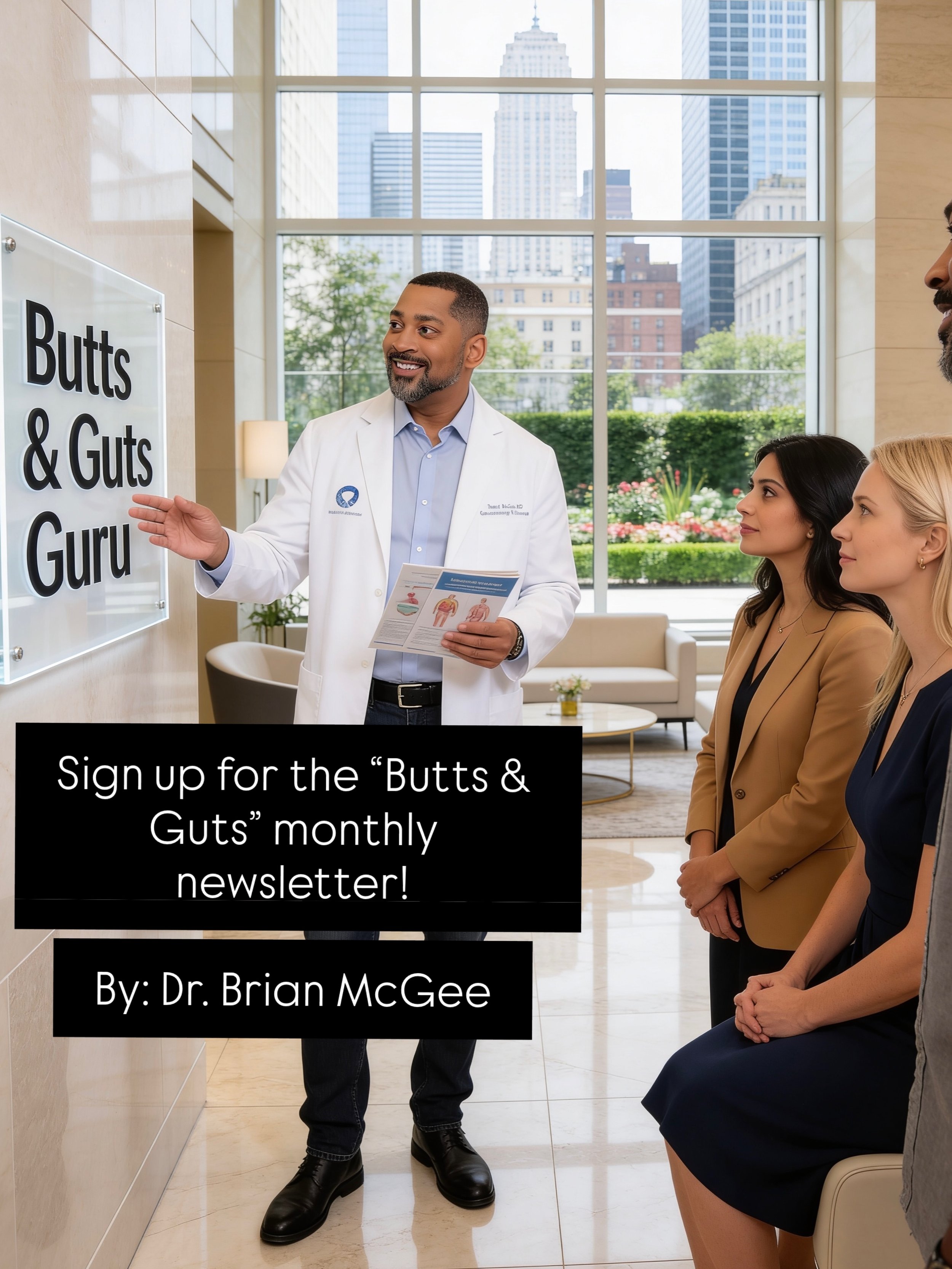 Big news, fam! 🍑+🩺 Dr. McGee is launching monthly &ldquo;Butt &amp; Gut&rdquo; drops &mdash; personalized, evidence-based (and delightfully cheeky) digestive health tips just for you. 

Why care? Colon cancer is rising in younger people, and early 