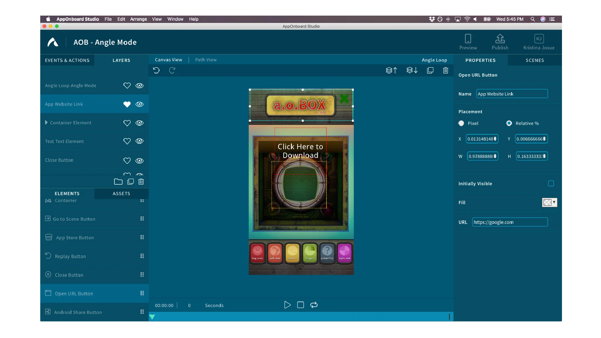  For users who aren’t designers or tech-savvy, I brainstormed ideas of how to implement basic functions in a way that was easy accessible. The solution was having a toolbar appear within the canvas when an element is selected. The toolbar contained t