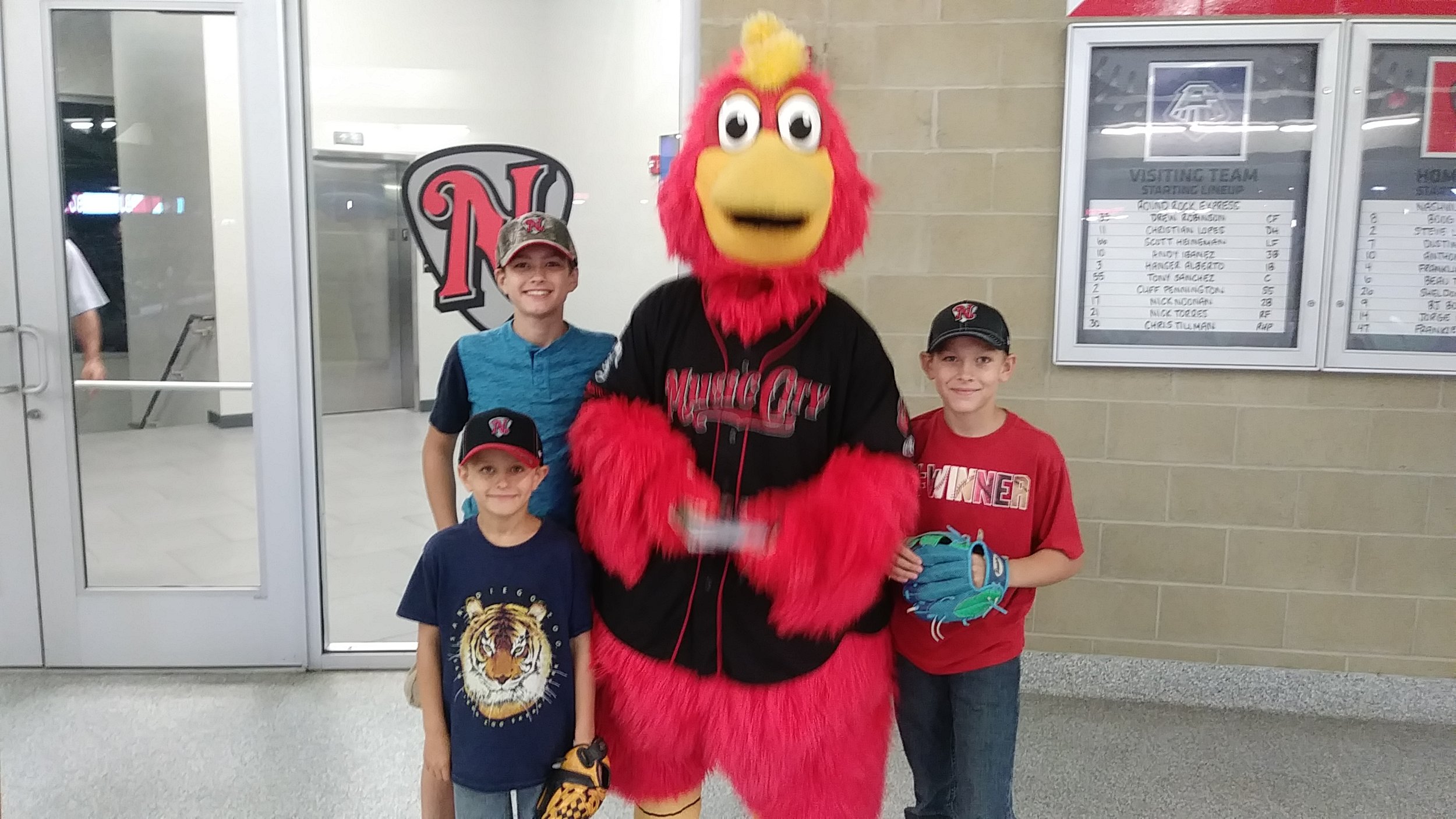 Boys at Sounds Game