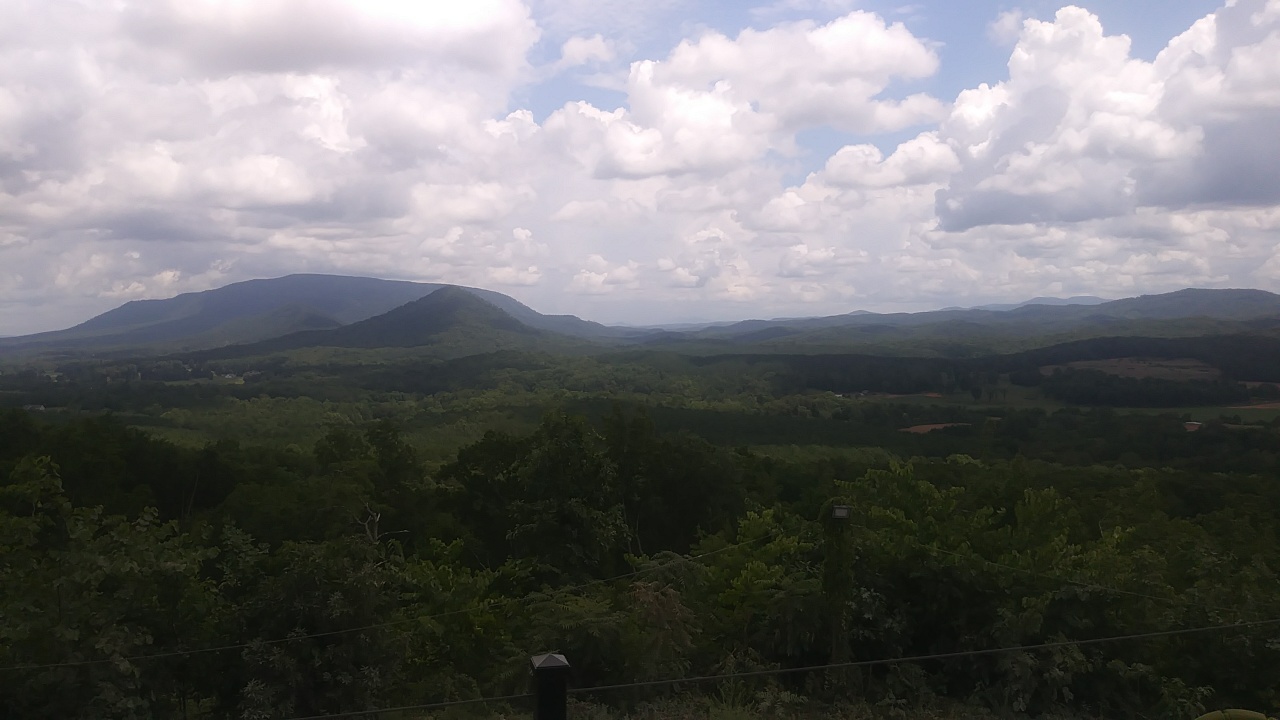  The view of the Ocoee Ridge at the Fraternus Ranch.  