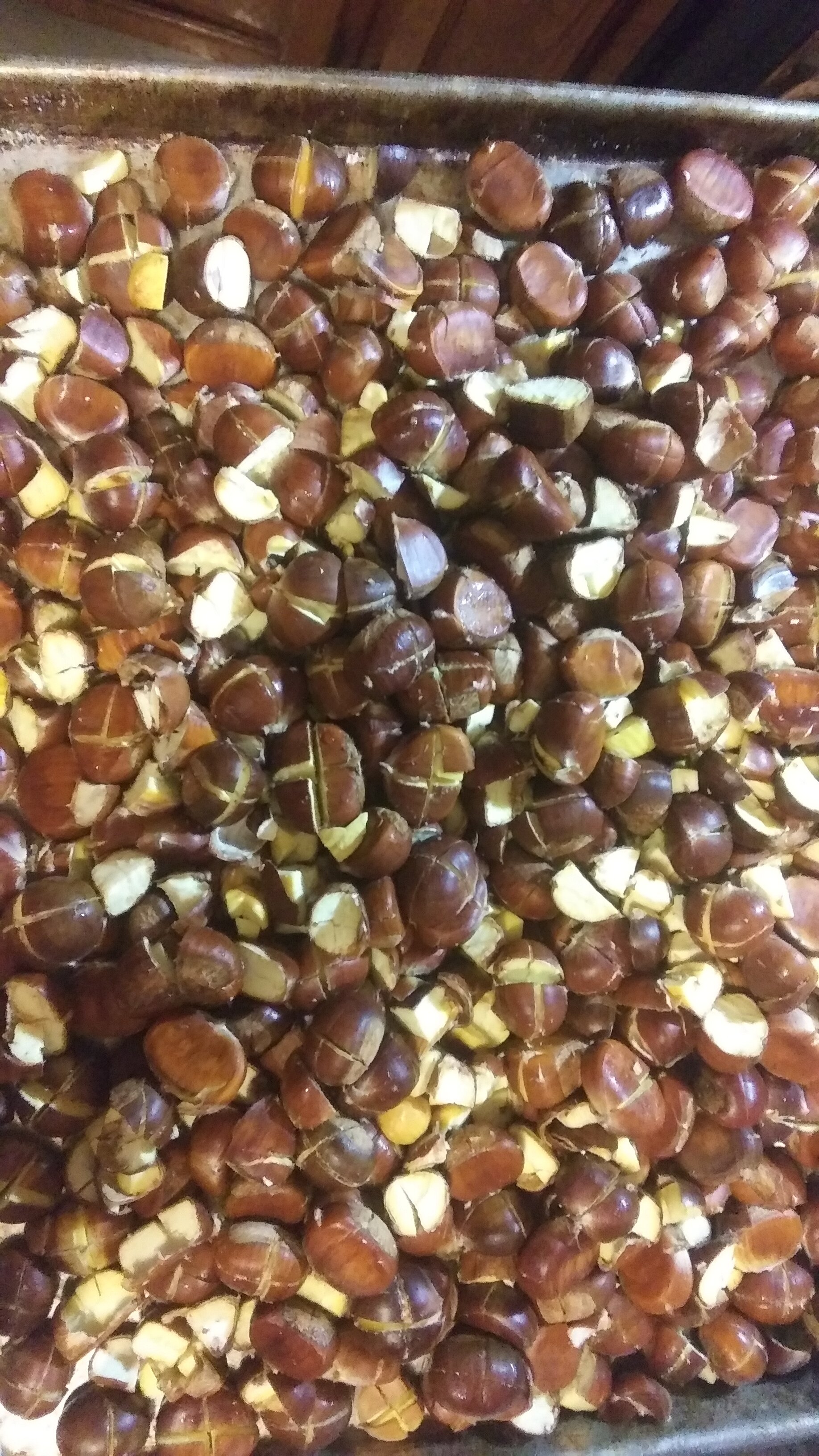 Chestnut processing