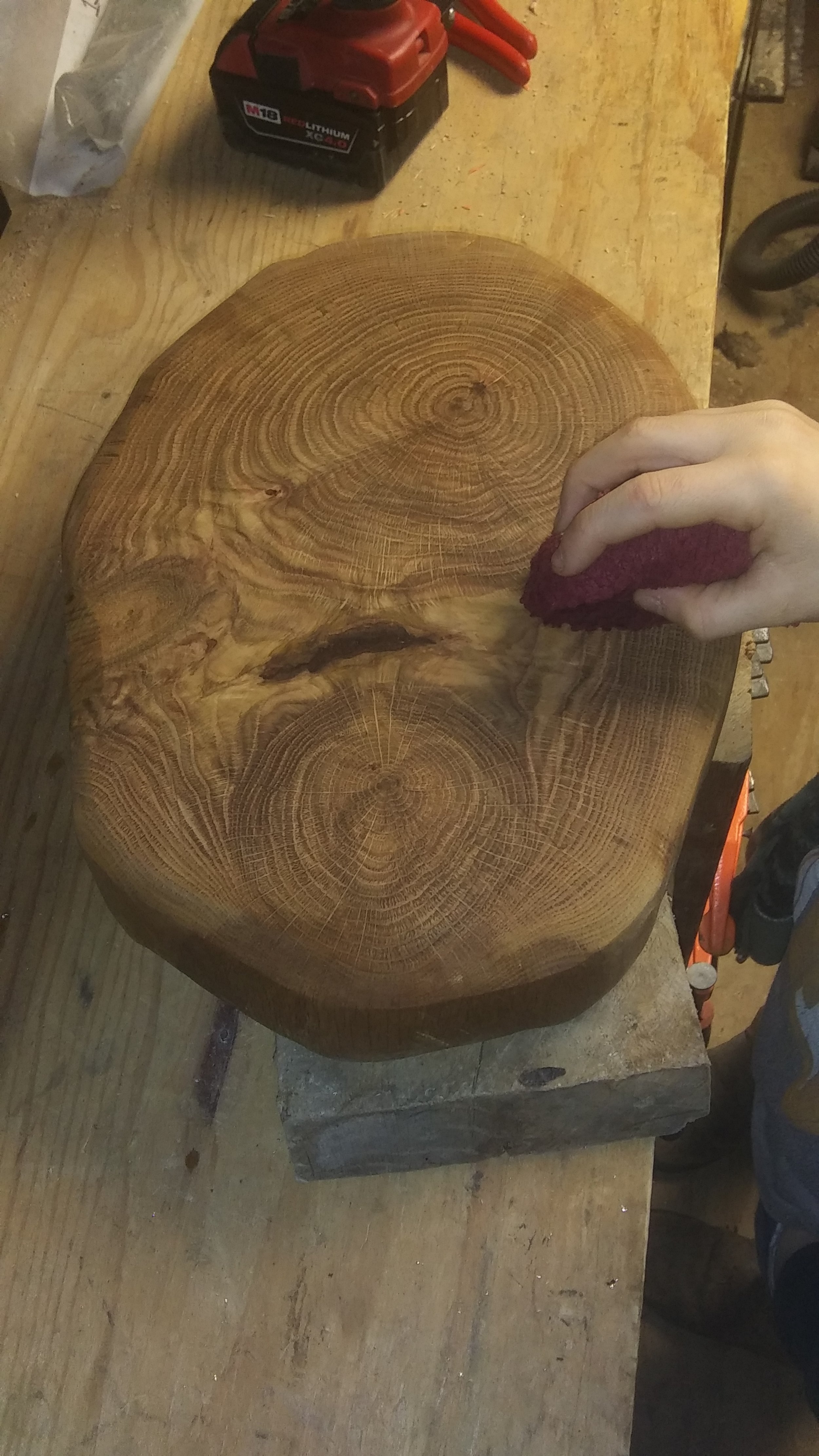  A butcher block for mom 