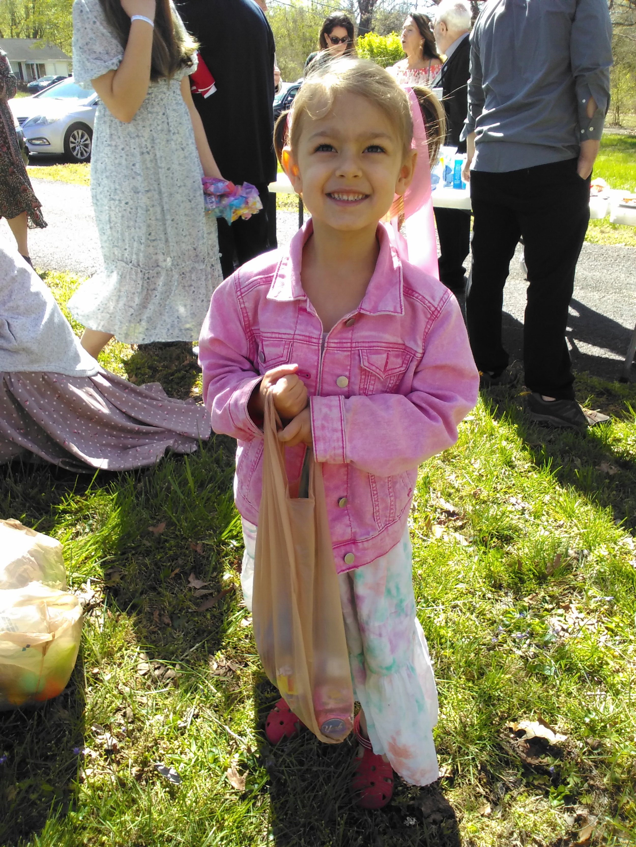 Easter egg hunt at Church