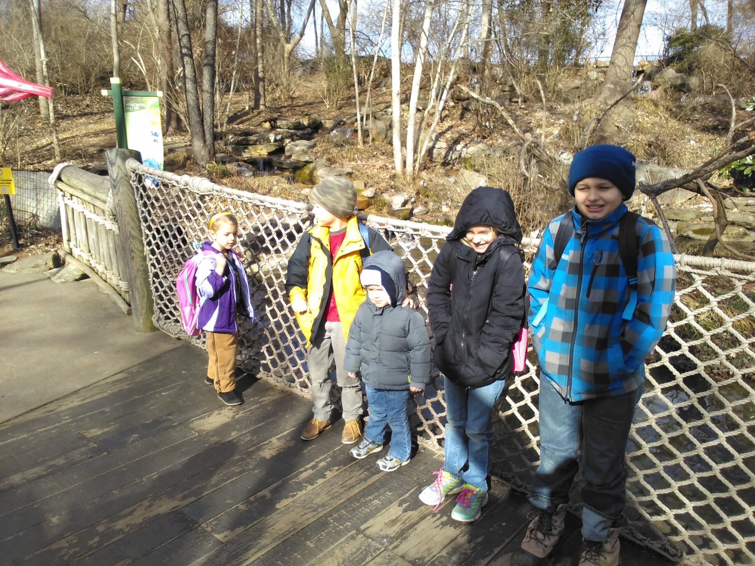 Littles at the Nashville zoo