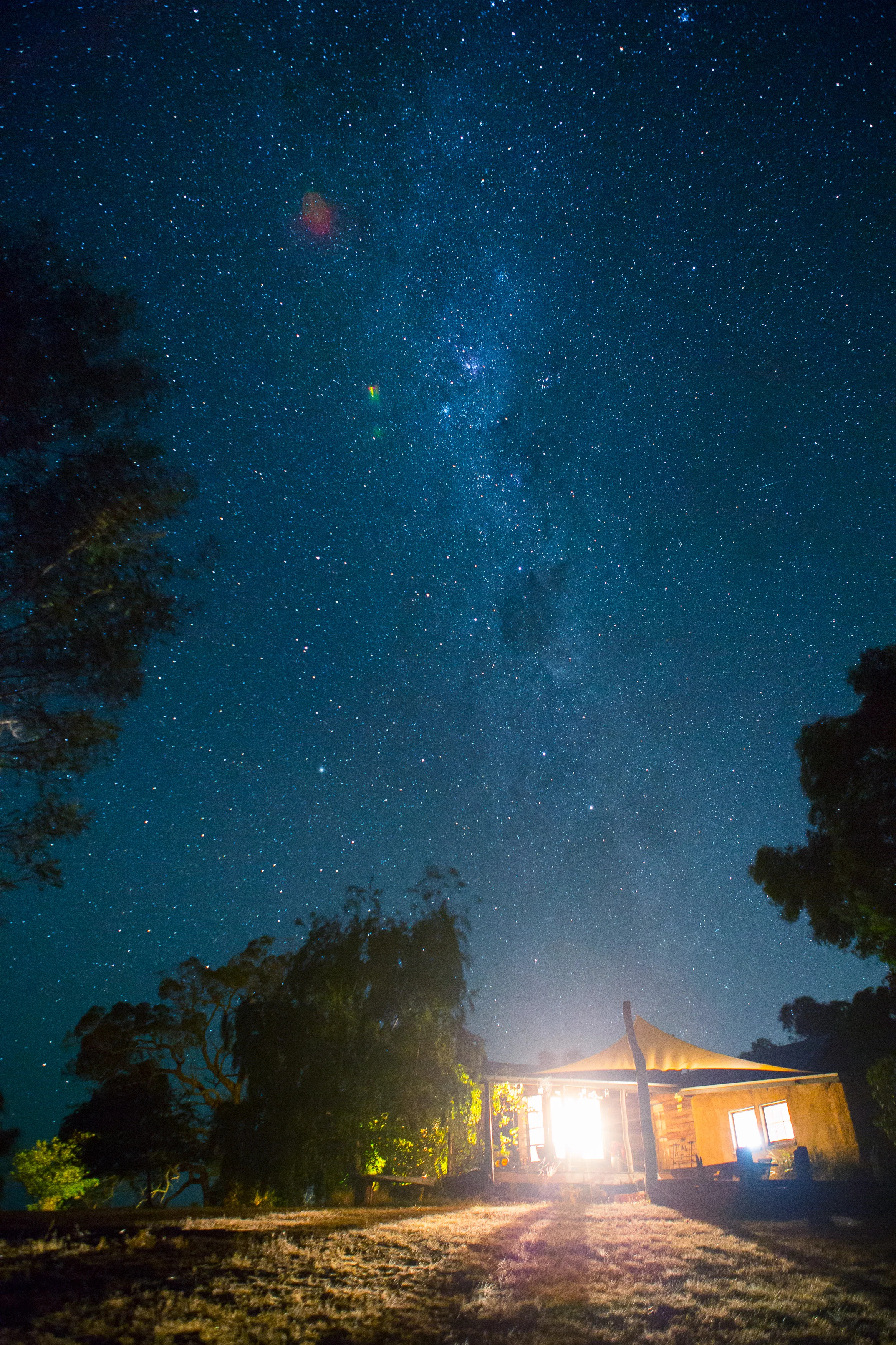The humble cottage we filmed and stayed in.