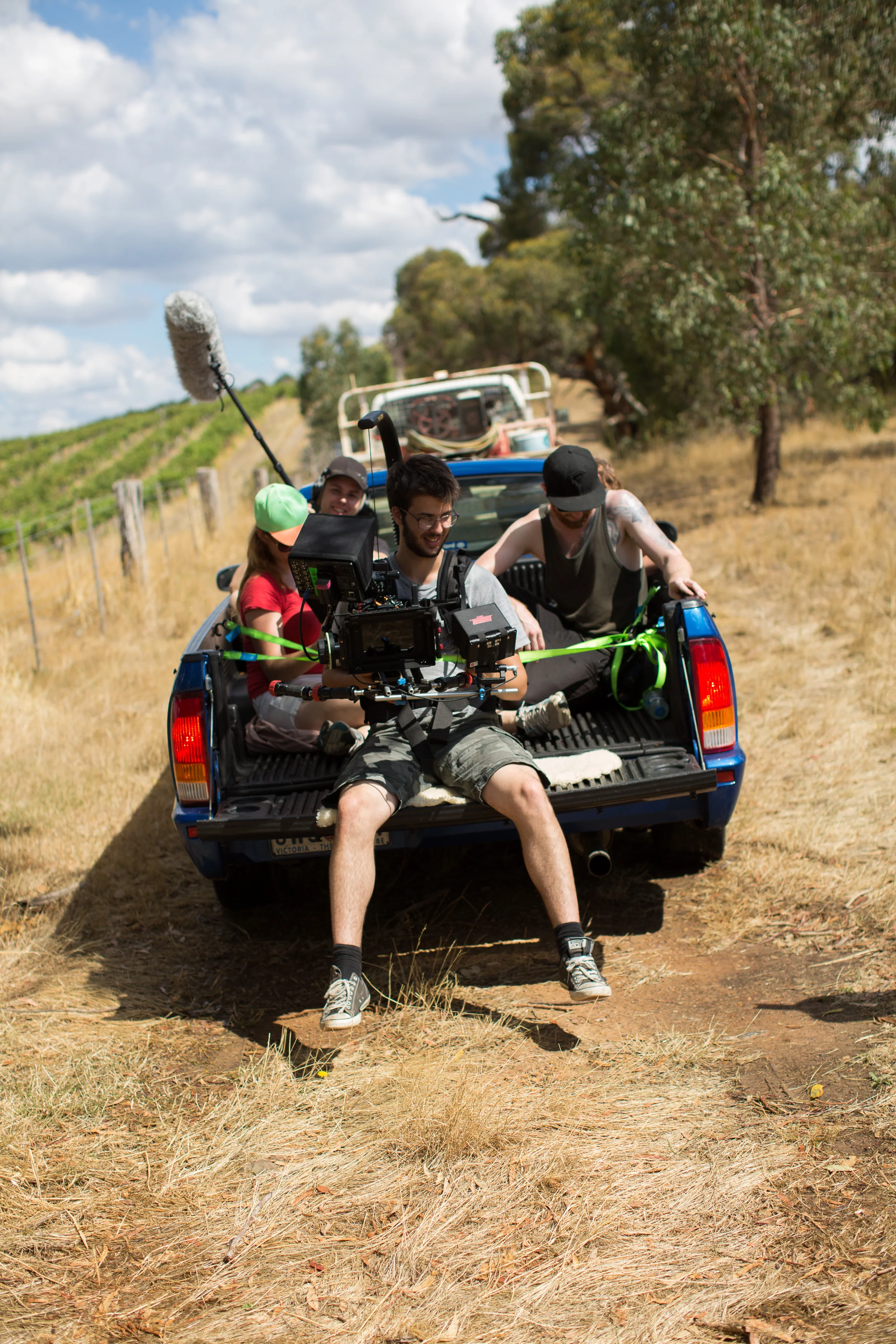 DP Karl Birchley. Clearly safety came first.