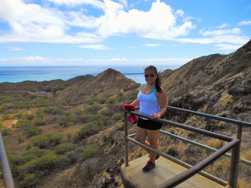 hike to the top of Diamond Head