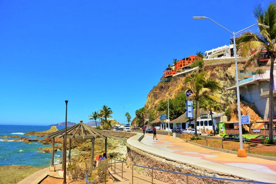 la playa