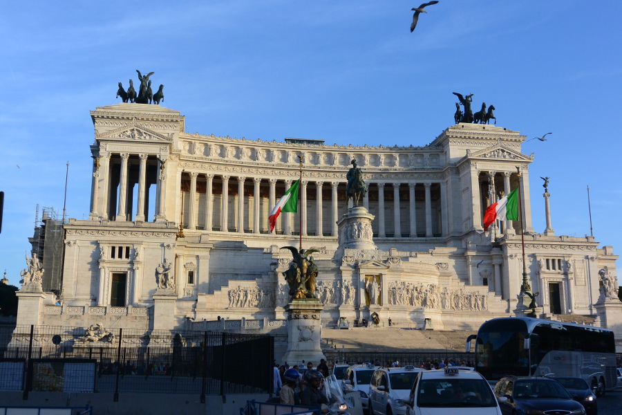 Monumento Nazionale - Mr. B's favorite building in Rome