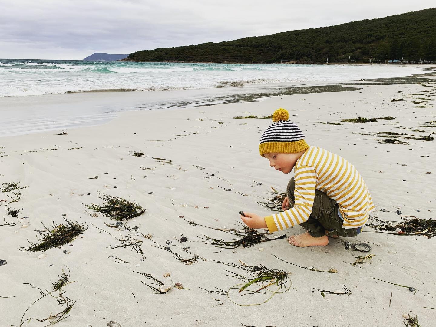 🐚 The best things in life are free ✨ 
.
.
.
Love. Hugs. Smiles. &hellip;&amp; Beach combing with my little explorer 💕