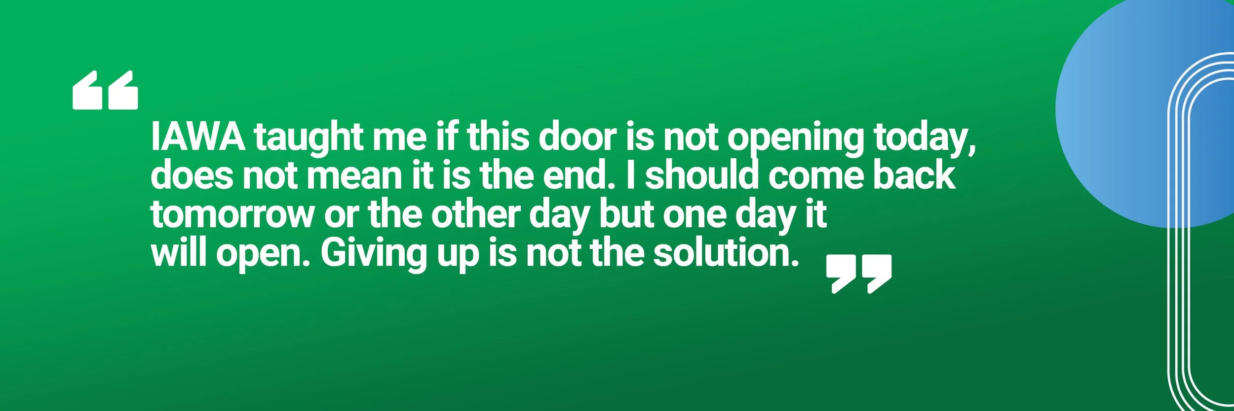 school program testimonial