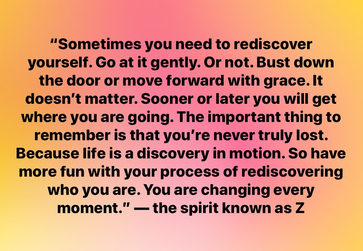 Rediscover Yourself