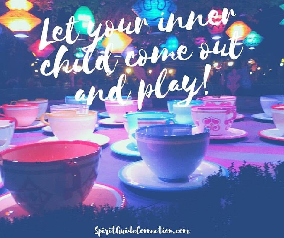 My spirit team has always encouraged inner child play dates where I let my inner child be herself and get some much needed playtime.

One of my inner child&rsquo;s favorite places to play is at Disneyland. Especially fantasyland where the tea cups ar