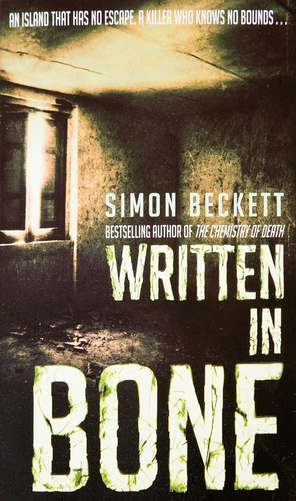 BOOK COVER - Written in Bone by Simon Beckett