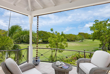 The expansive covered terrace features inviting living spaces for formal dining, entertaining or simply relaxing.