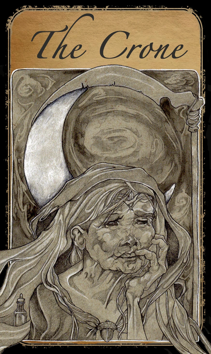 Crone- Flower Essence Card