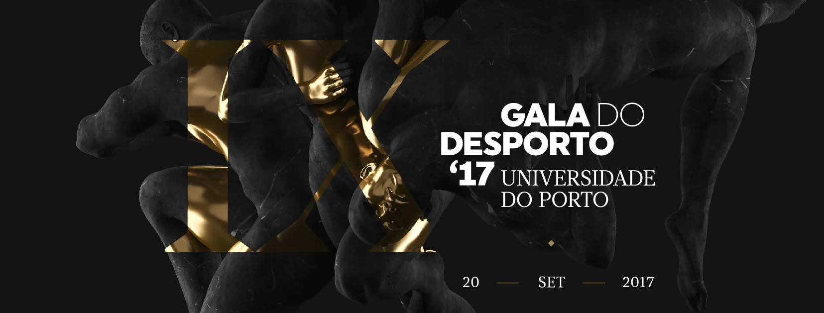 Gala do Desporto U.Porto 2017 — event identity by Gen Design Studio