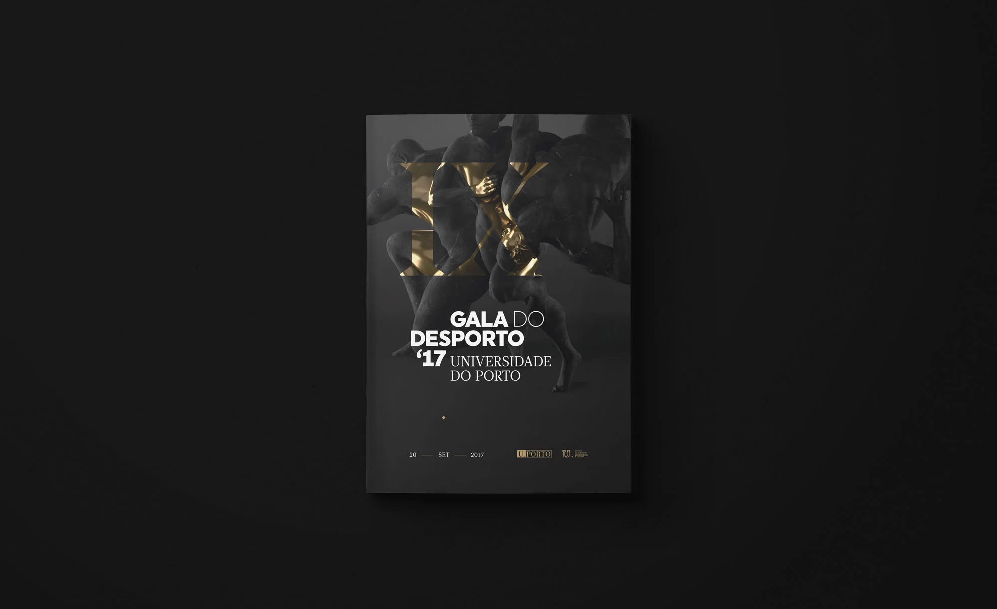 Gala do Desporto U.Porto 2017 — event identity by Gen Design Studio