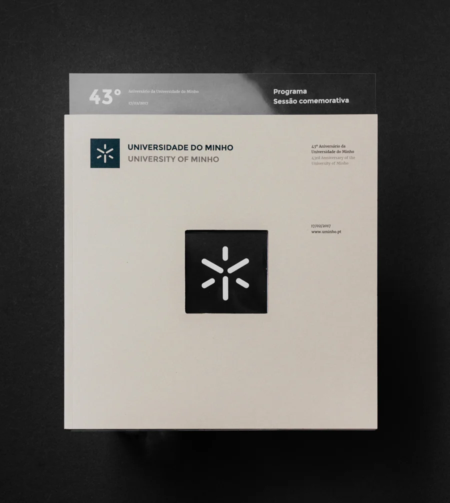 UMinho 2017 anniversary magazine by gen design studio