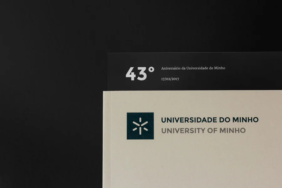 UMinho 2017 anniversary magazine by gen design studio