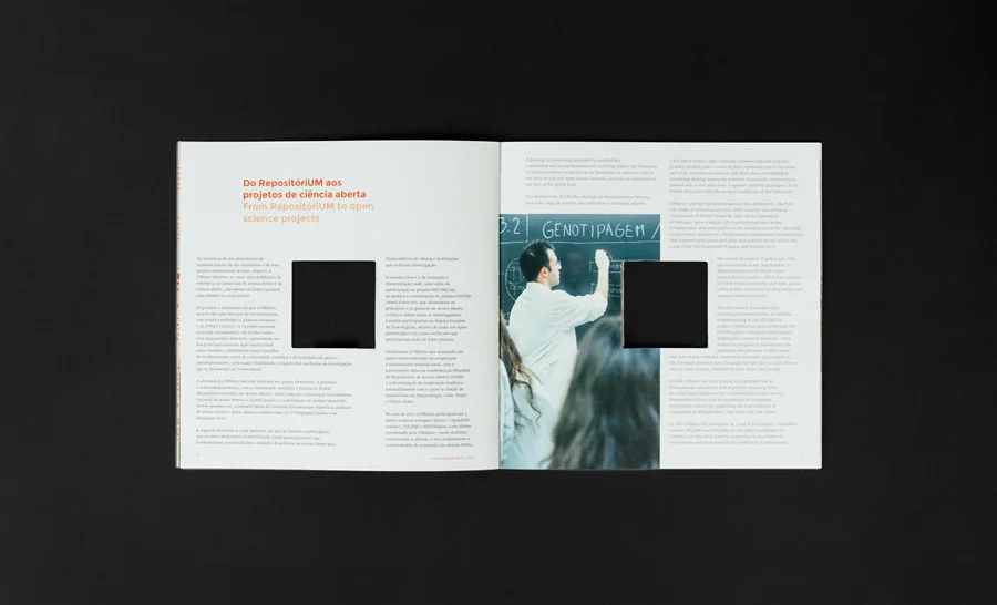 UMinho 2017 anniversary magazine by gen design studio