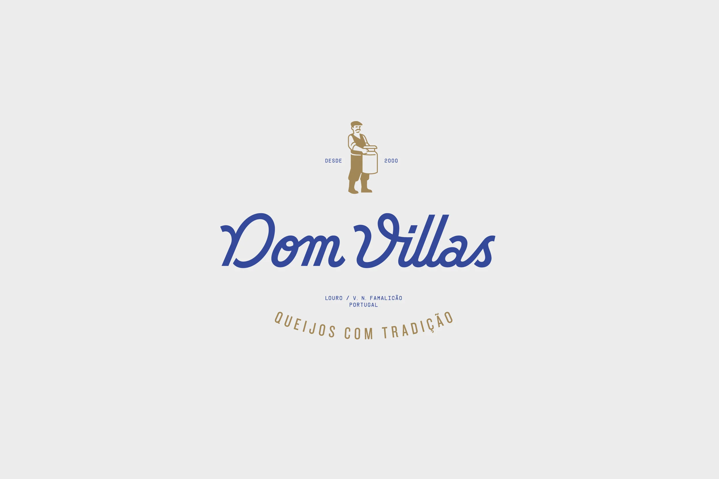 Cheeses Dom Villas identity and packaging by www.gen.pt