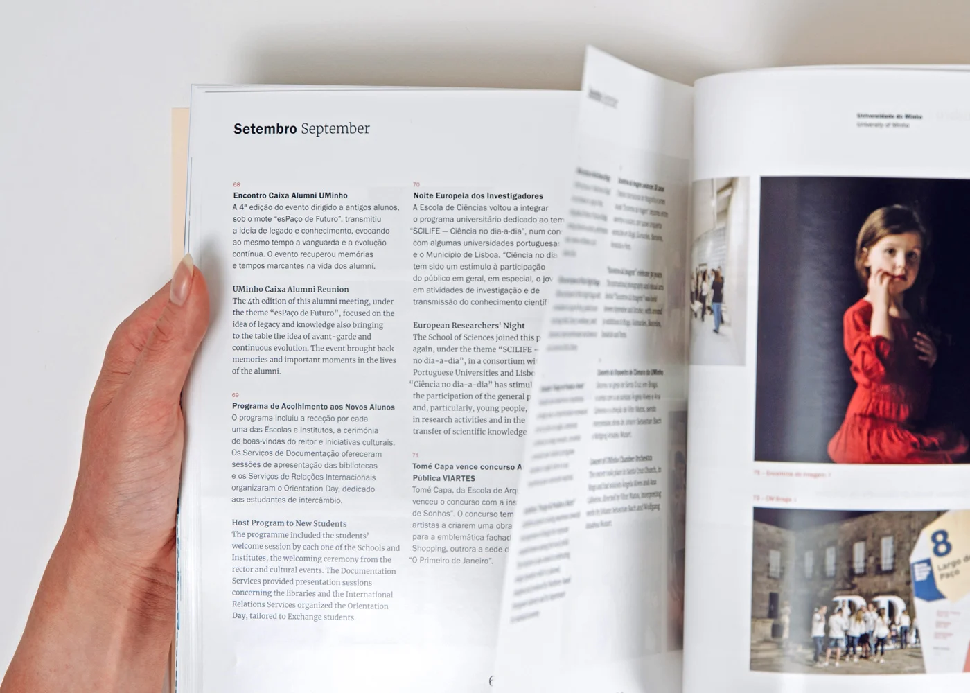 Revista UMinho 2018 by Gen design studio