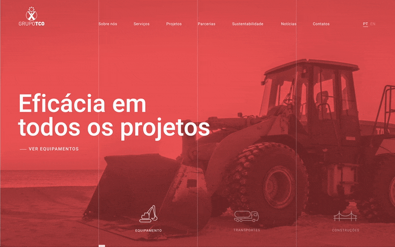 Grupo TCO website by Gen Design Studio