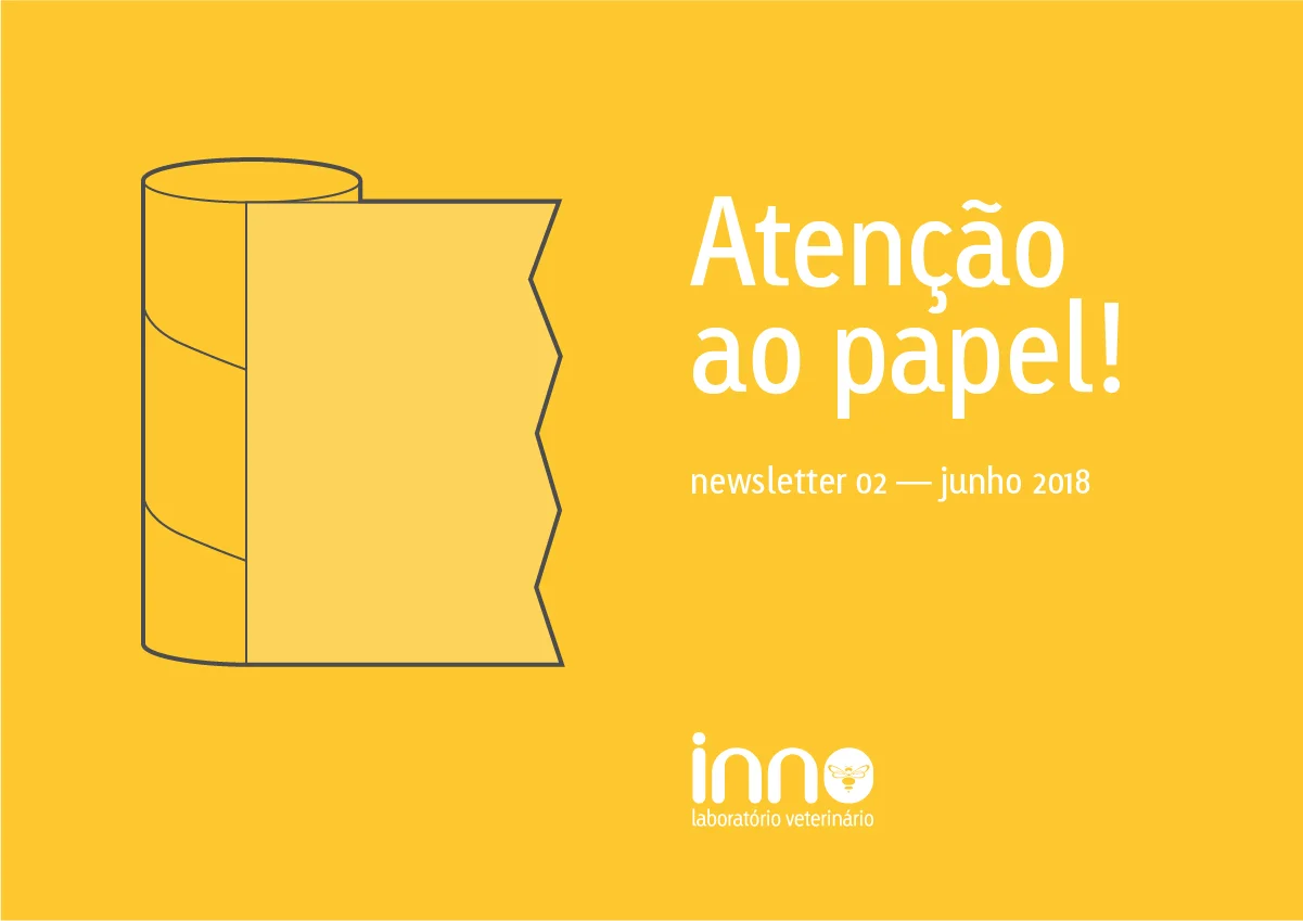 INNO Veterinary Lab newsletter header by Gen design studio