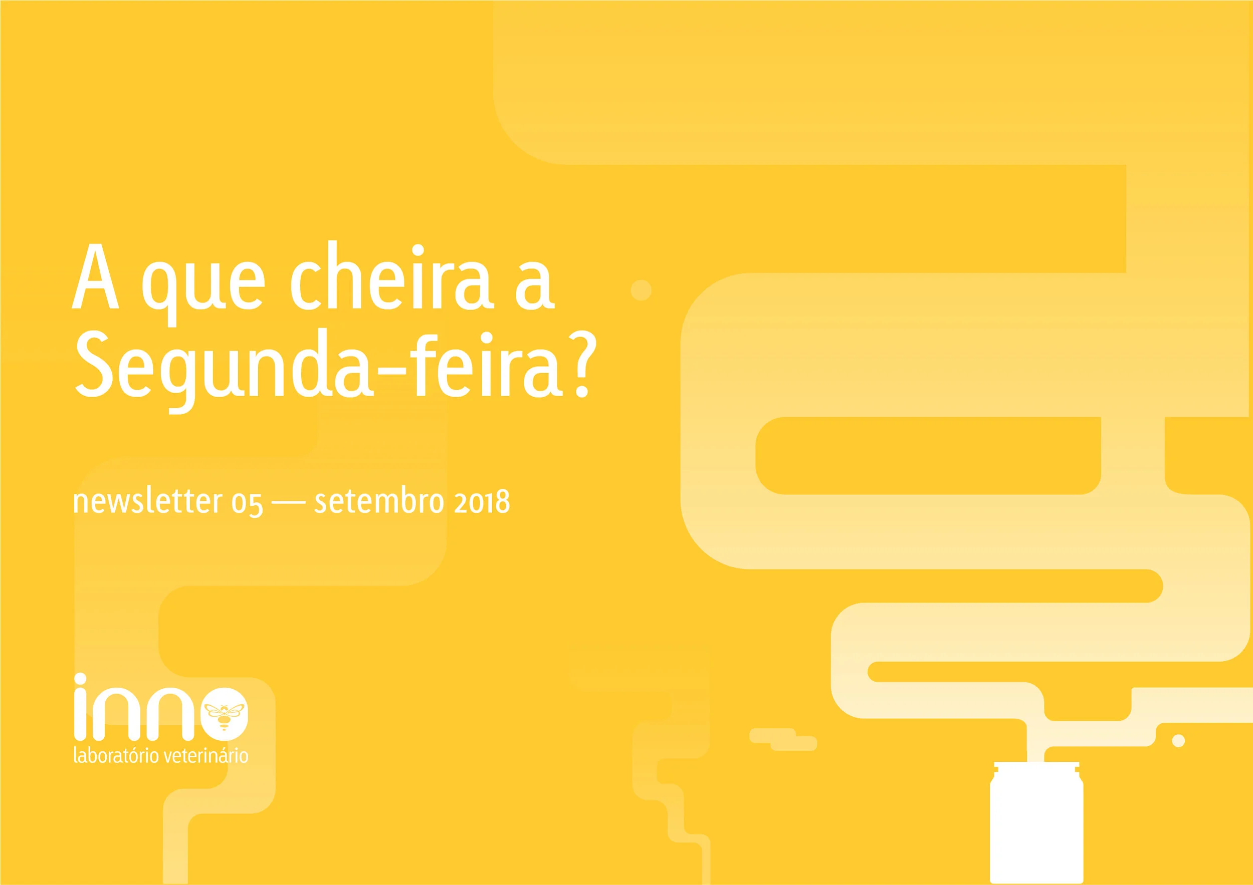 INNO Veterinary Lab newsletter header by Gen design studio