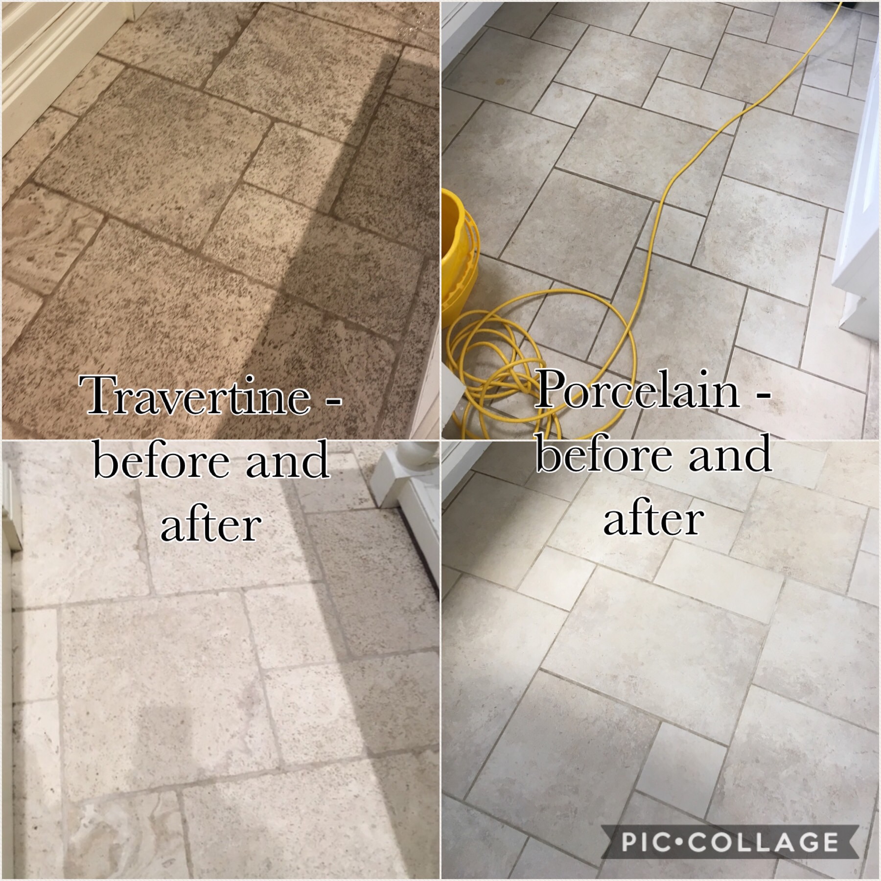 Stone Tiled Floor Cleaning Sparkling Matters