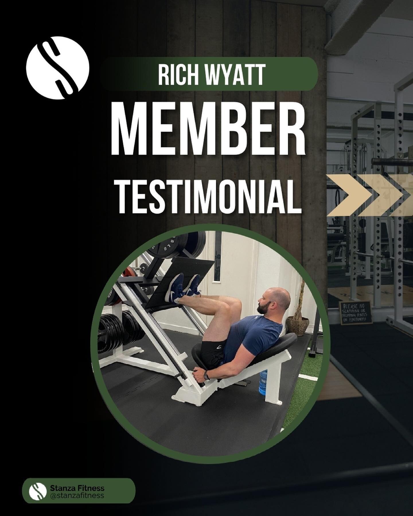 Member of the Month
-
@richwyatt has been a much loved member from the beginning. He trains  consistently and fully embraces the Stanza Fitness community.
-
It&rsquo;s members like Rich that make the community what it is.
-
If you&rsquo;re interested